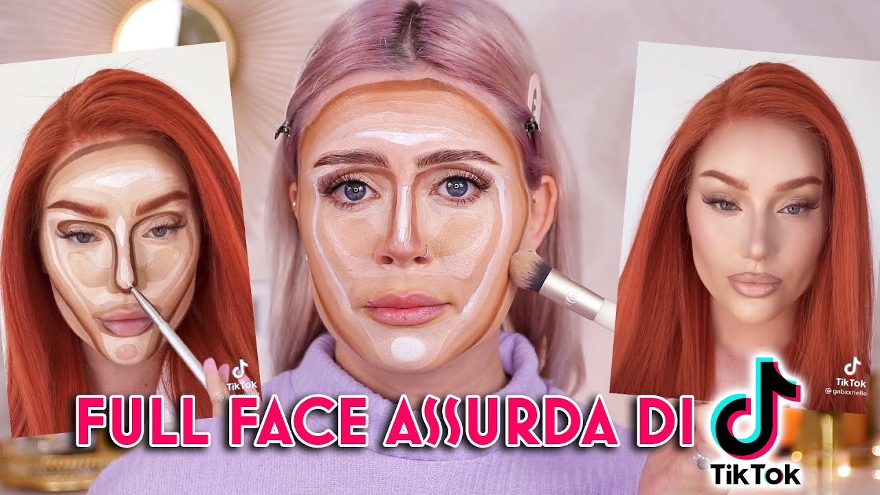 UN'ALTRA FULL FACE ASSURDA DI TIKTOK 🥲