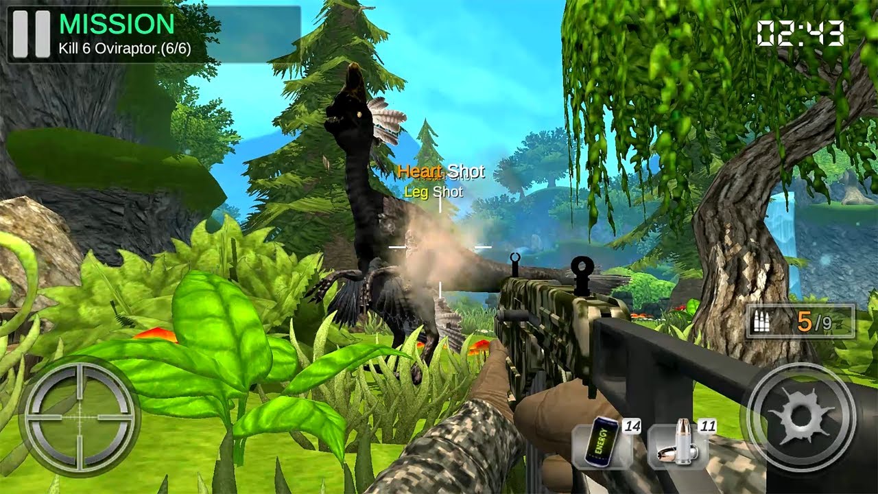 Dino Hunter King Android Gameplay AREA 13-14