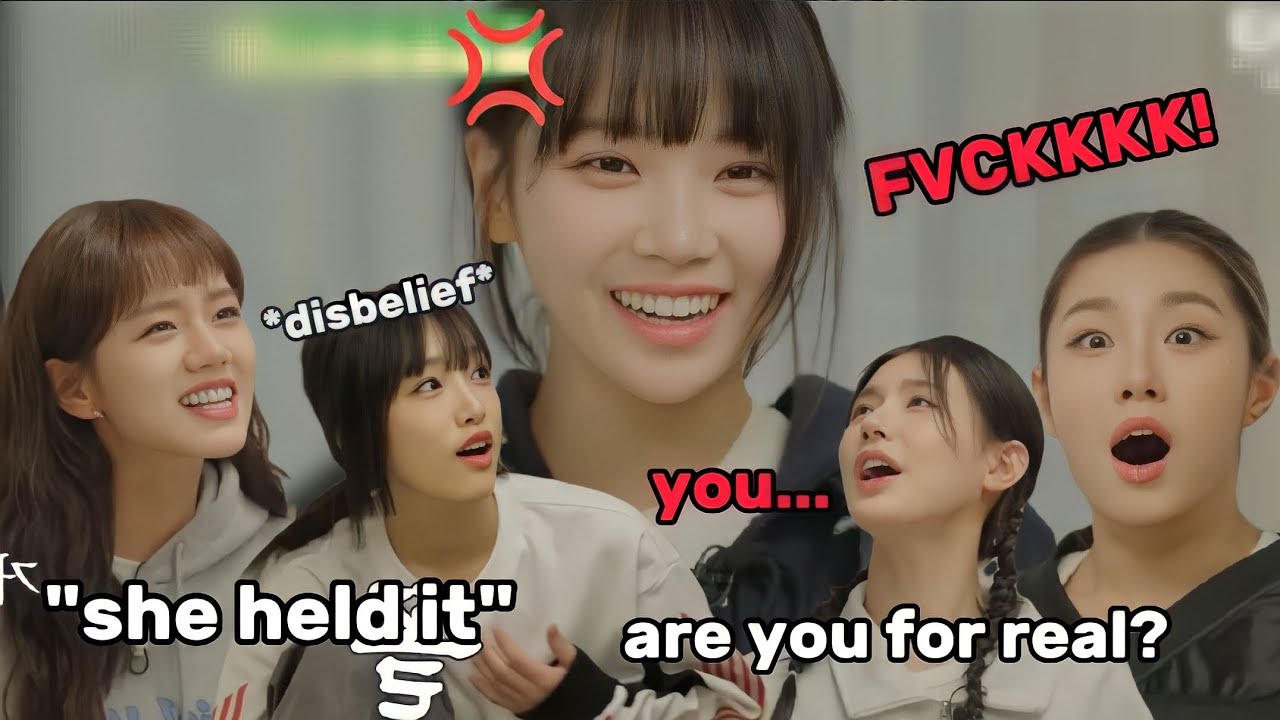 Chaewon almost cursed again....
