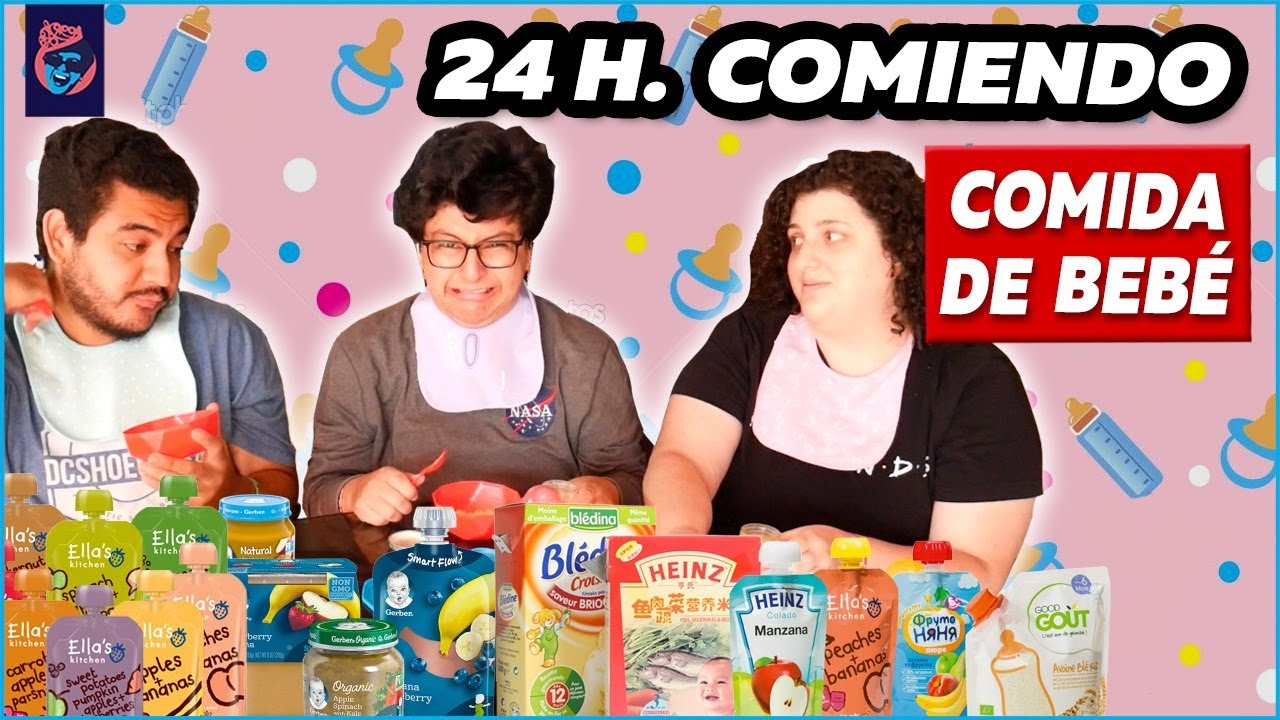 24H COMIENDO COMIDA DE BEBE - Ariana Bolo Arce
