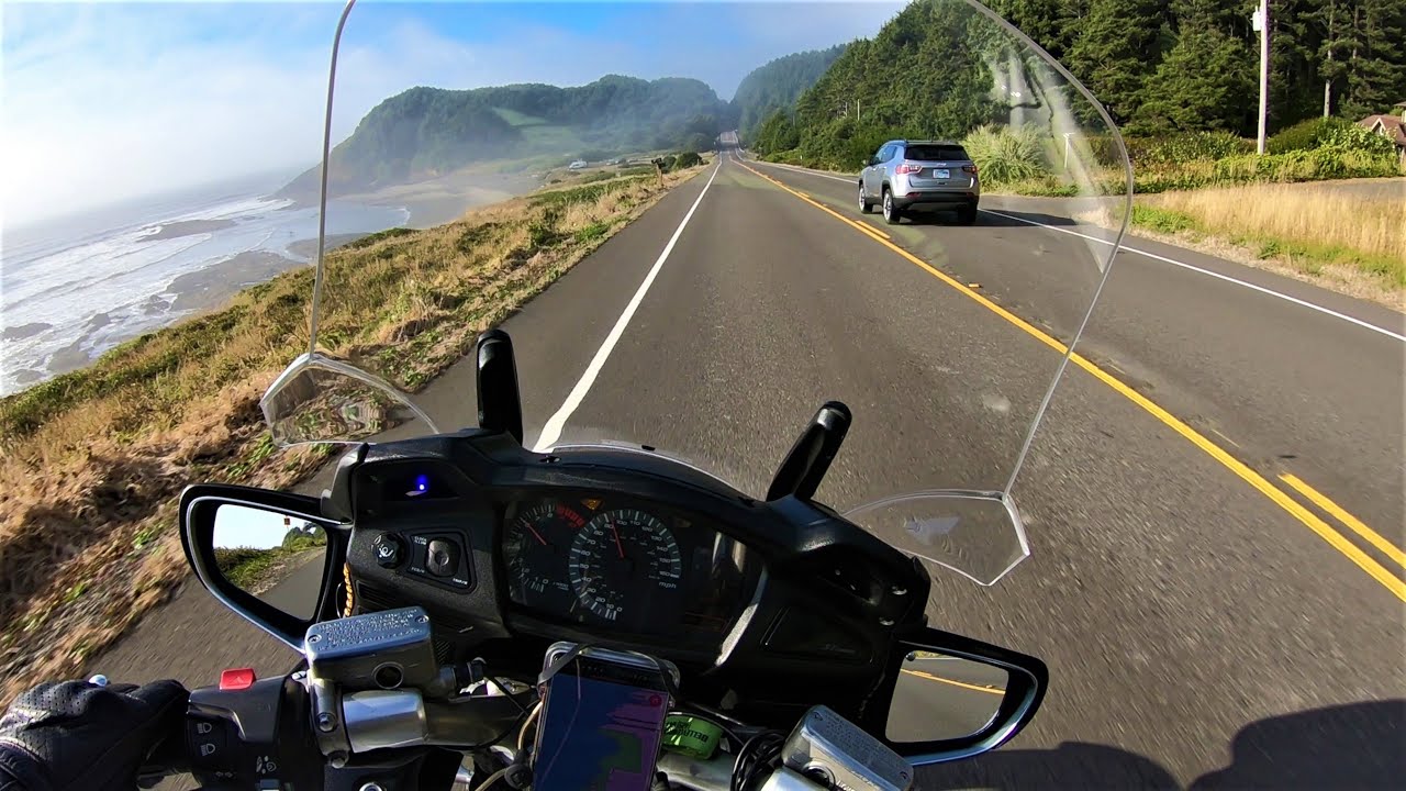 Honda ST1300 Oregon Coast Florence to Waldport Motorcycle Ride Pan European