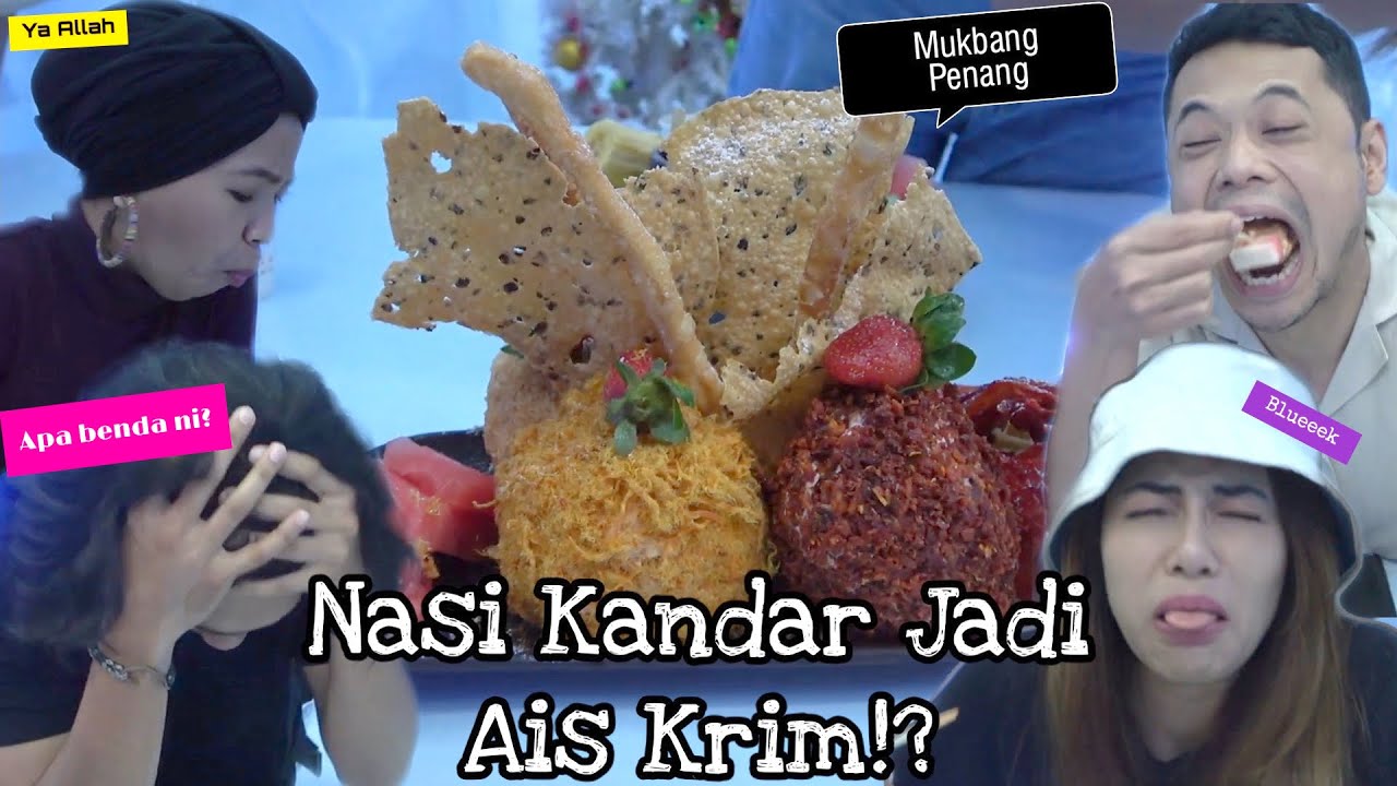 Sumpah Lah Nasi Kandar Jadi Ais Krim?!  (Mukbang di Penang)