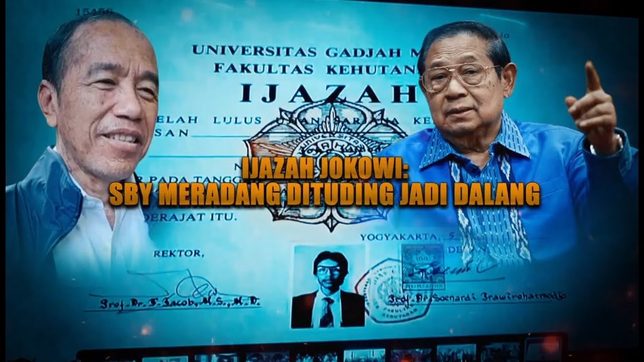 Ijazah Jokowi: SBY Meradang Dituding Jadi Dalang | AKIP tvOne