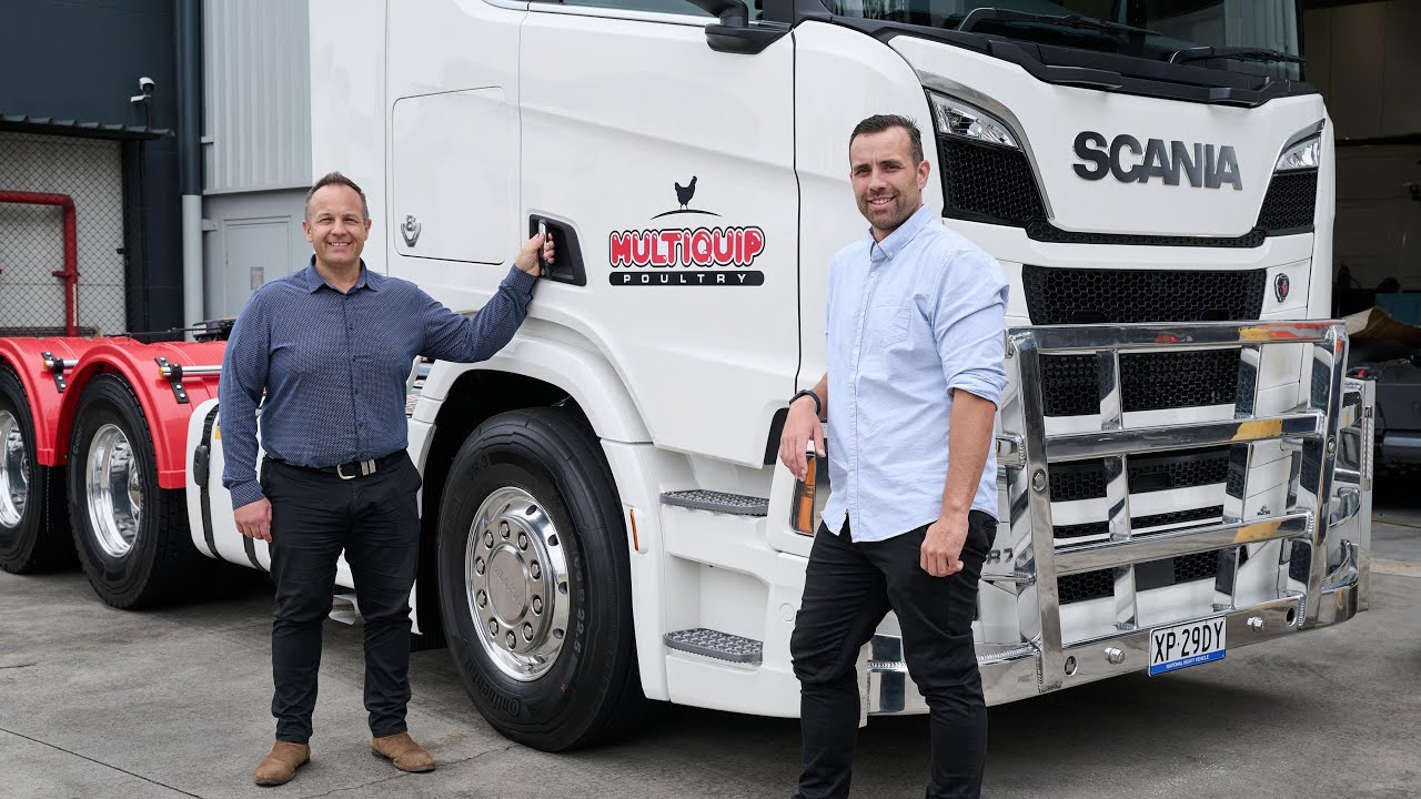 Scania обеспечивает безопасность и надежность работы оборудования Multiquip по всей Австралии.