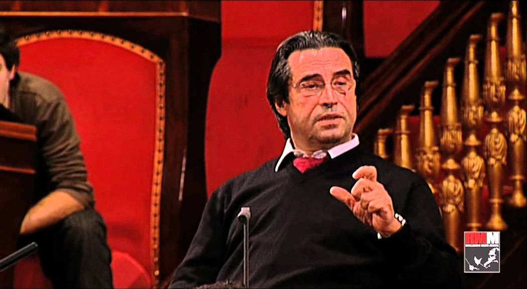 Giuseppe Verdi - Riccardo Muti - Sinfonia da Giovanna d'Arco - Rehearsal - Italian Senate/Senato