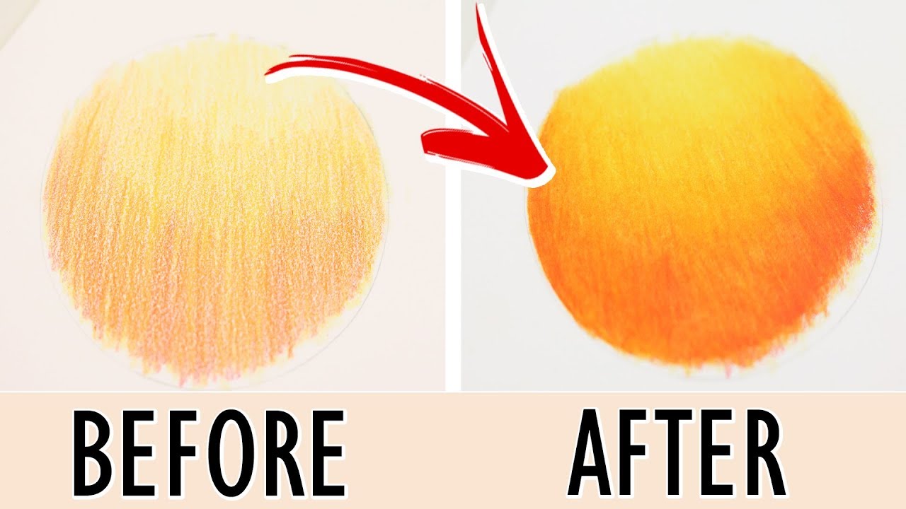 HOW TO USE SOLVENT | Easy Way to Blend Colored Pencils