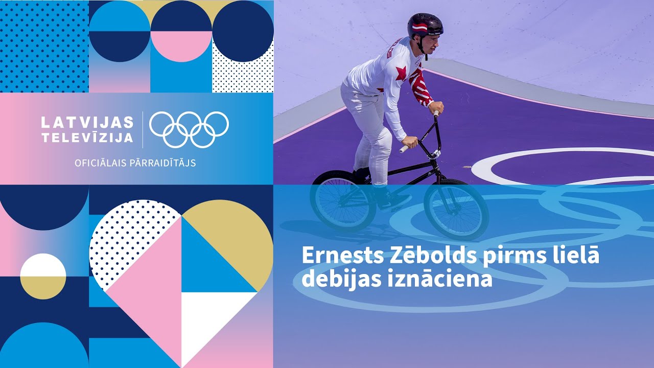 BMX frīstaila braucējs Ernests Zēbolds pirms debijas iznāciena | OS Parīze 2024 | Sporta Studija