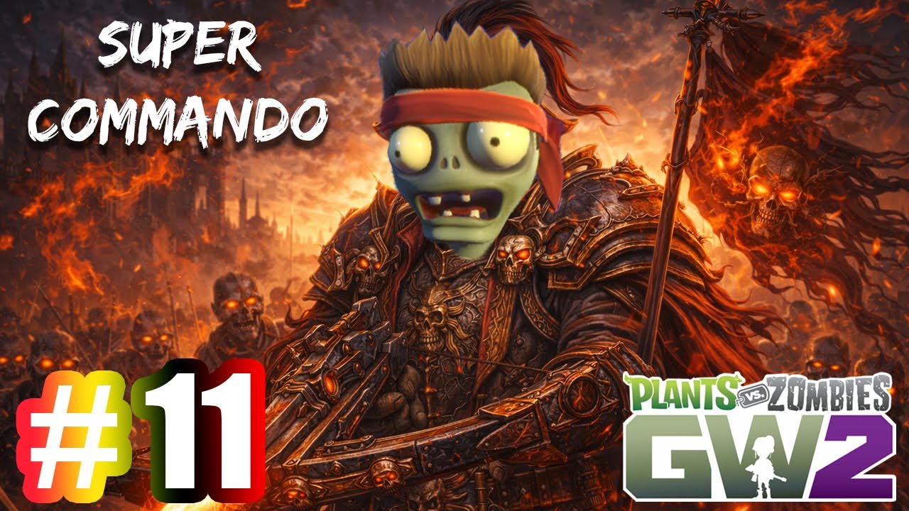 I Tried Super Commando - Plants vs Zombies Garden Warfare 2 |  Gameplay Part 11 (PC)