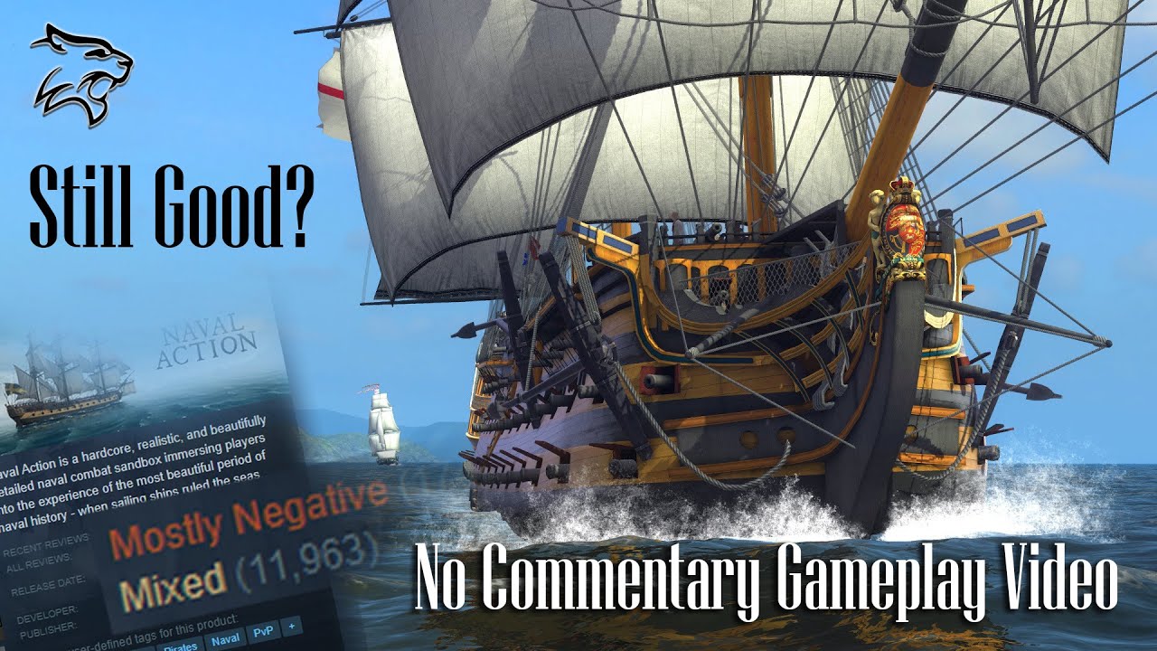 Naval Action Gameplay (No commentary) Is This Better Than 