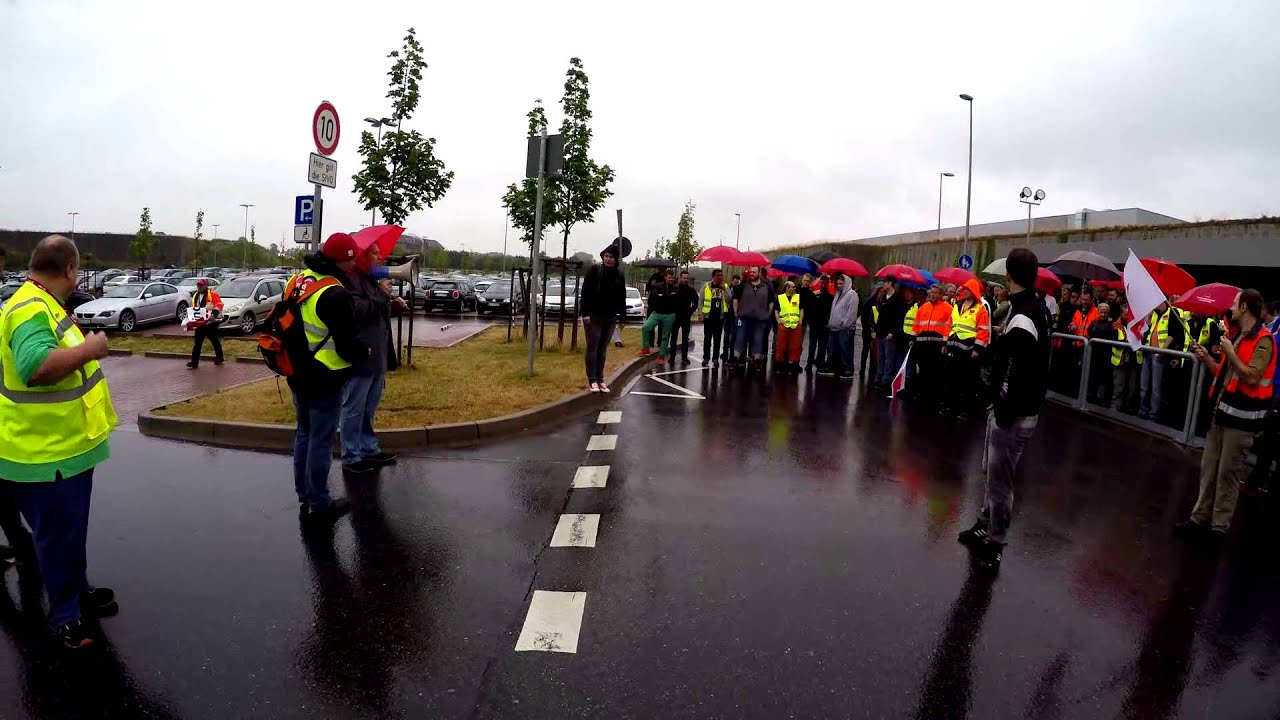 Ver.di Streik Amazon Rheinberg 22.06.2015