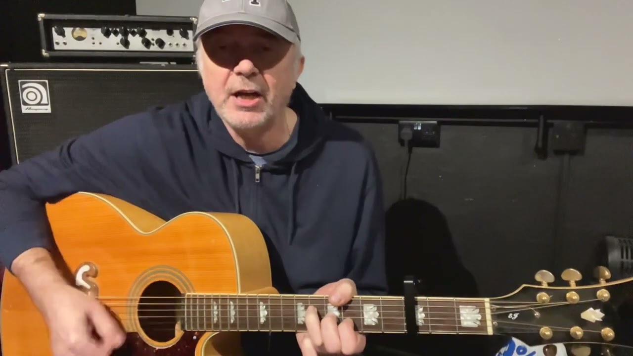 Eye Of The Tiger | Survivor cover with acoustic guitar