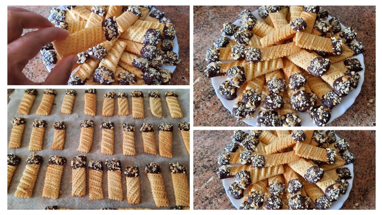Deliciosas y económicas /galletas marroquís de un huevo.