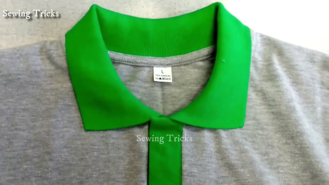 Sew a Polo Shirt Lacoste | Sewing Tricks | Sewing Secrets