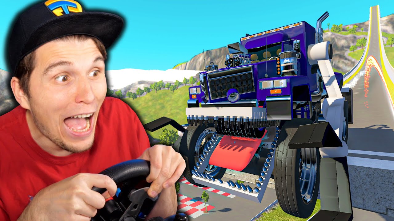 Der XXL Monstertruck auf der XXL Sprungschanze | BeamNG