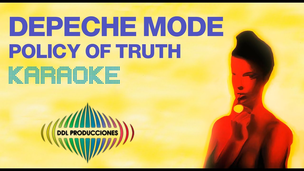 Depeche Mode - Policy of Truth (Karaoke Version)