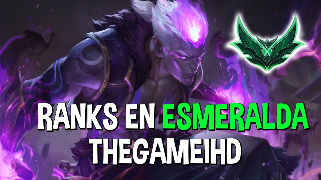 Ranks de Esmeralda en Directo | Main Soporte | THEGAMEIHD | jai lebel performanz