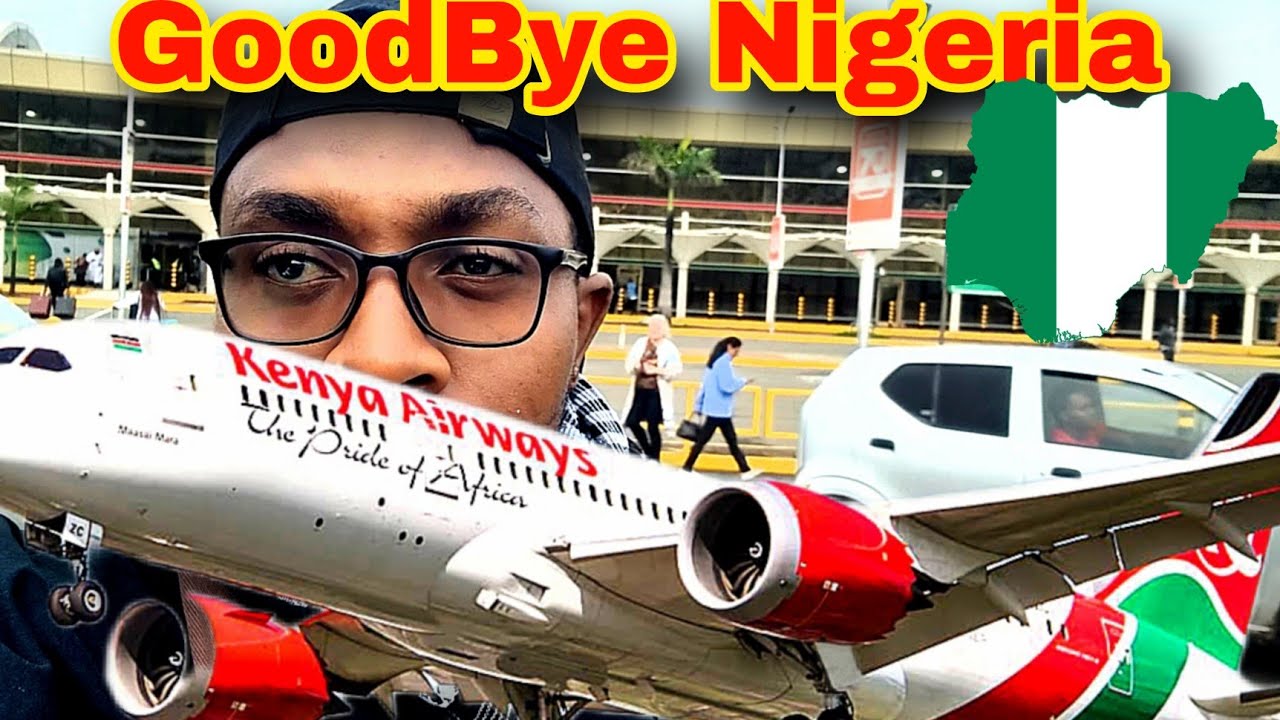 Goodbye Lagos, Nigeria 🇳🇬;- Traveling to Nairobi, Kenya 🇰🇪  #lagosnigeria #nairobivlog #nairobi