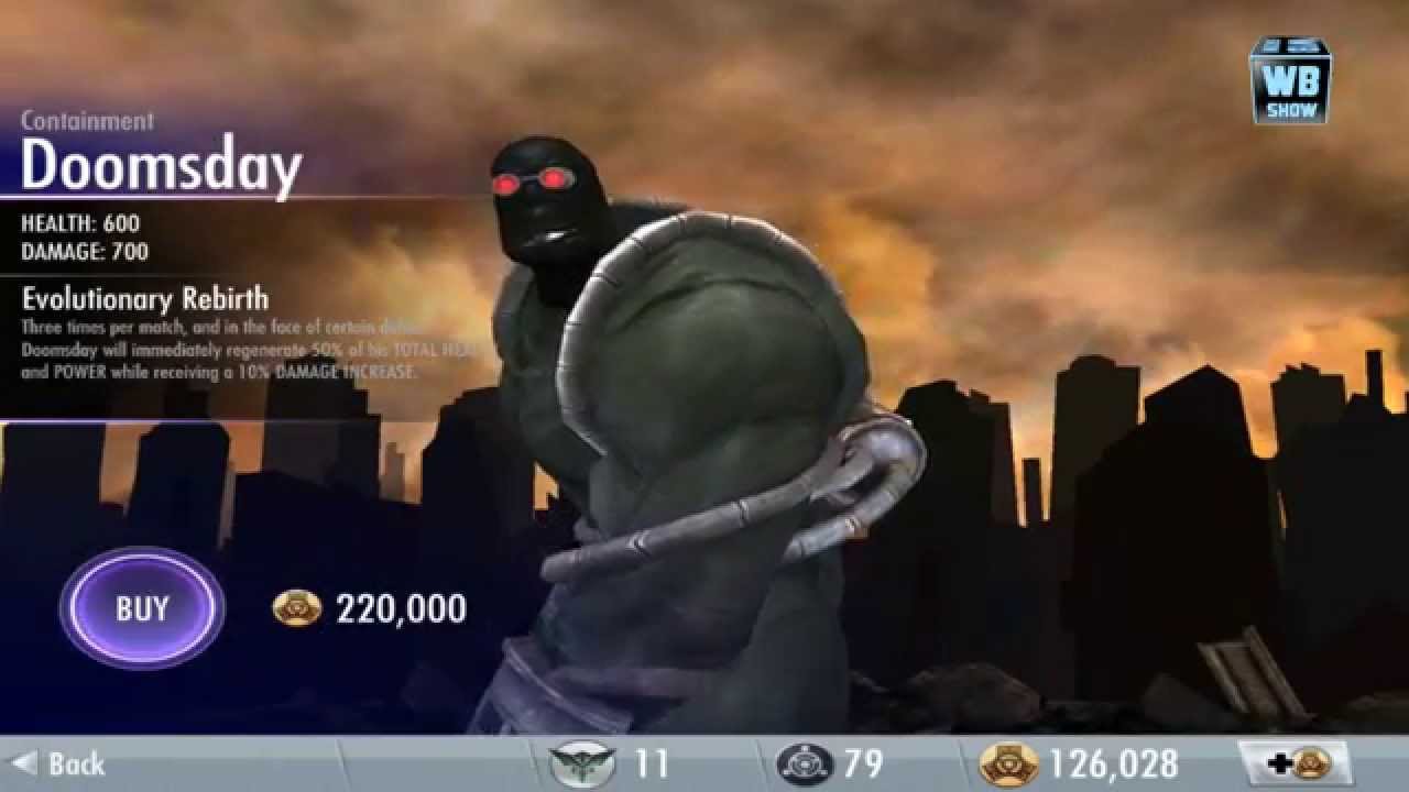 Injustice: Gods Among Us - Containment Suit Doomsday Battle Challenge