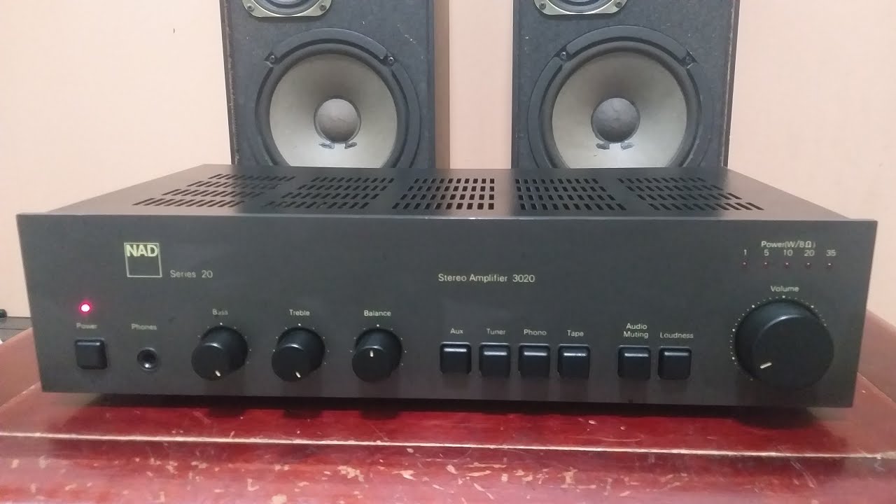 ทดสอบแอมป์เสียงดีระดับตำนานรุ่นหายากยอดนิยมตลอดกาลNAD 3020 SERIES 20 ตัวแรก(มาจากยุโรปจานบินRCA USA)