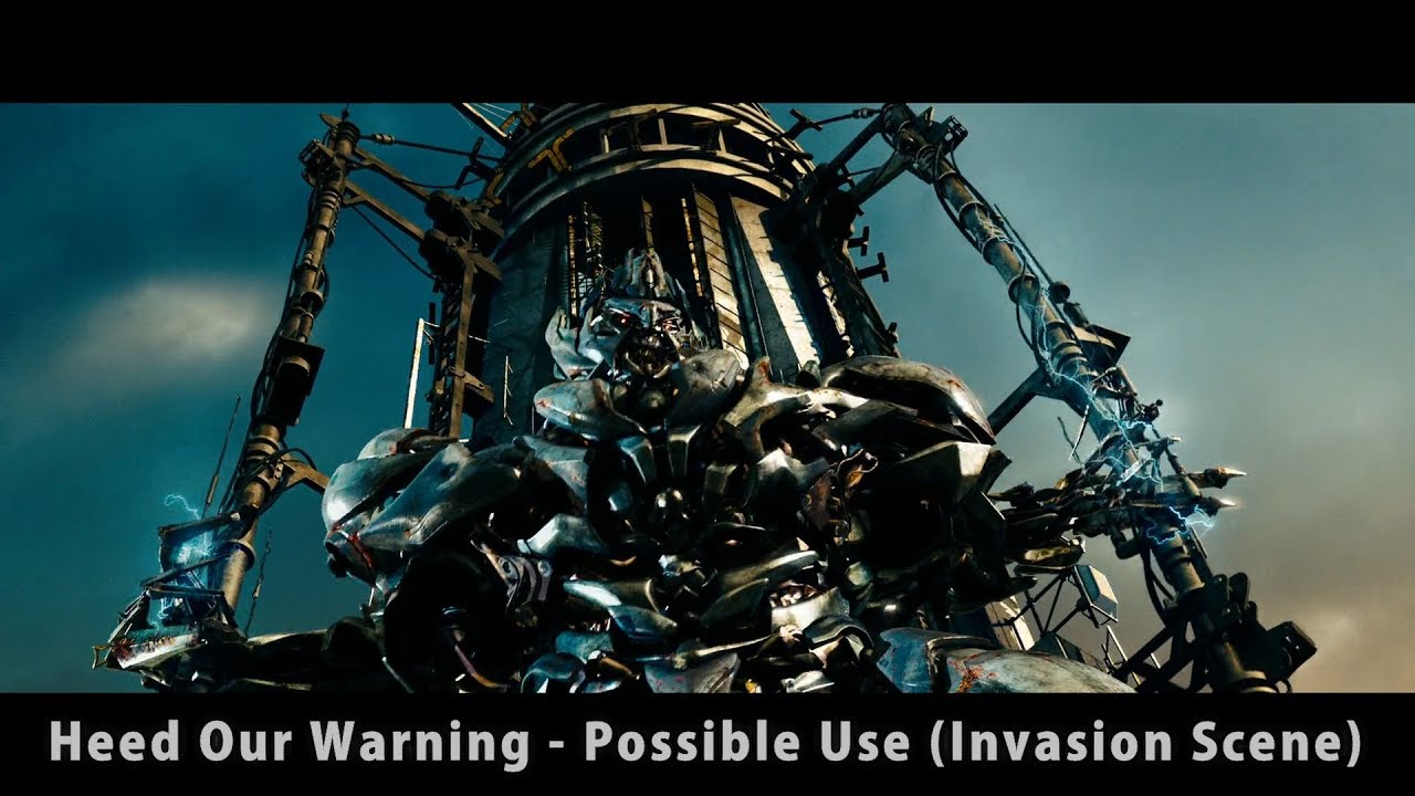Transformers: Revenge of the Fallen OST - Heed Our Warning - Possible Use (Invasion Scene)