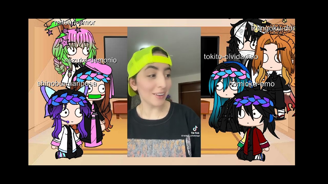 •°|los pilares reaccionan a leidys sotolongo + nezuko|°•