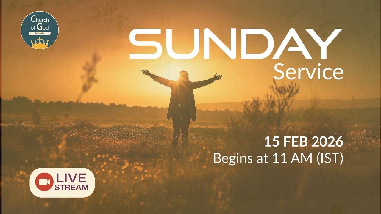 Live Sunday Hindi Service Online15 Feb 2026
