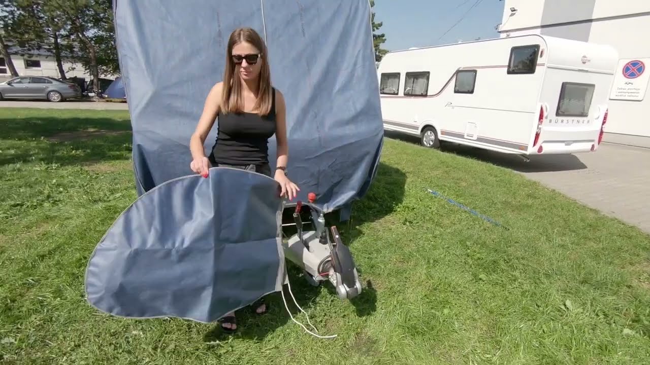 Instrukcja zakładania na dyszel przyczepy kempingowej pokrowca Kegel-Błażusiak