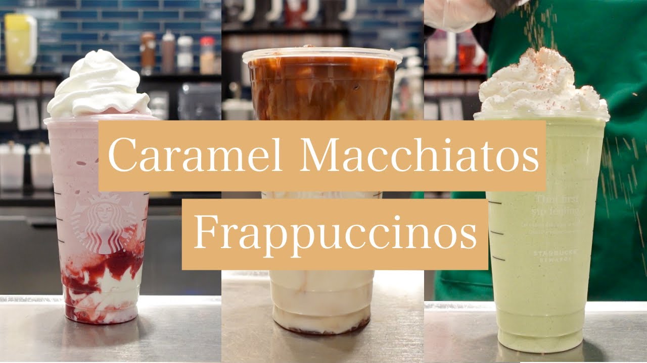 Starbucks объяснил: карамельный макиато и фраппучино