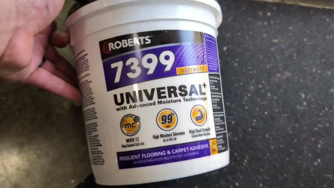 ROBERTS UNIVERSAL99 Resilient Flooring & Carpet Adhesive Review