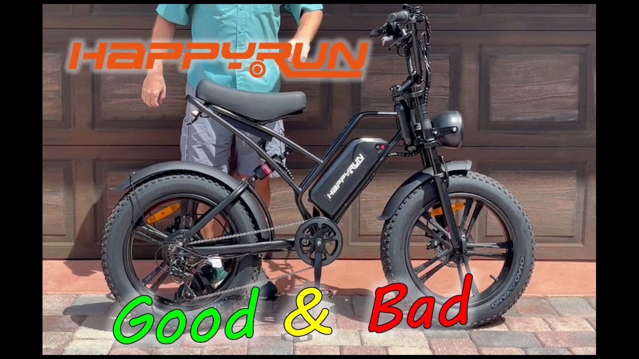 Обзор электровелосипеда Happyrun HR-G50 или Amyet E20 &mdash; плюсы и минусы