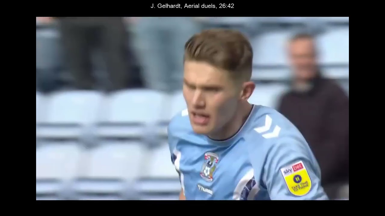 Joe Gelhardt |  Coventry City vs Sunderland 2023-02-25 Match Highlight | Every Touch