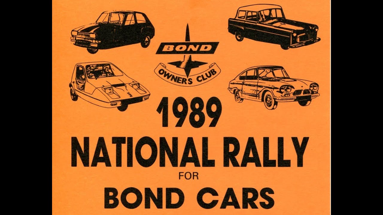 1989 Bond Owners' Club National Rally