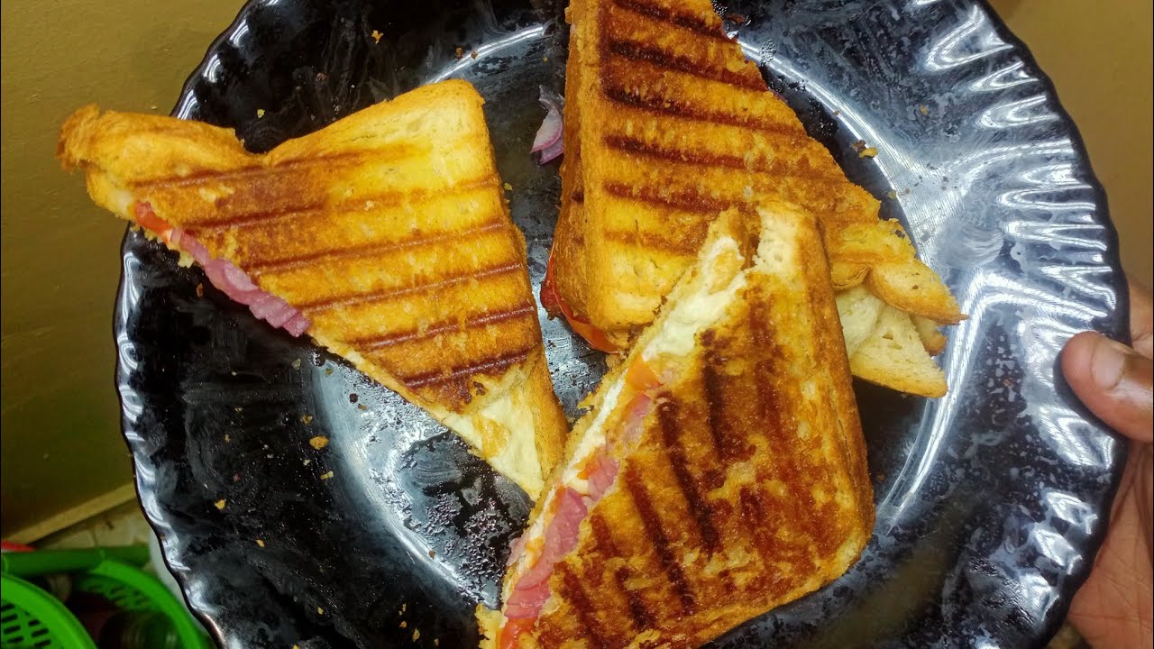 Toasted egg sandwich 
