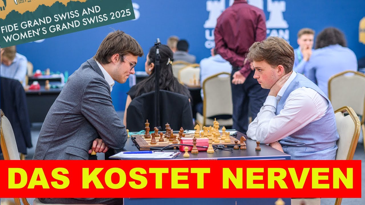 Freunde? HEUTE NICHT!!! | Keymer vs Frederik Svane | FIDE Grand Swiss 2025 Runde 4