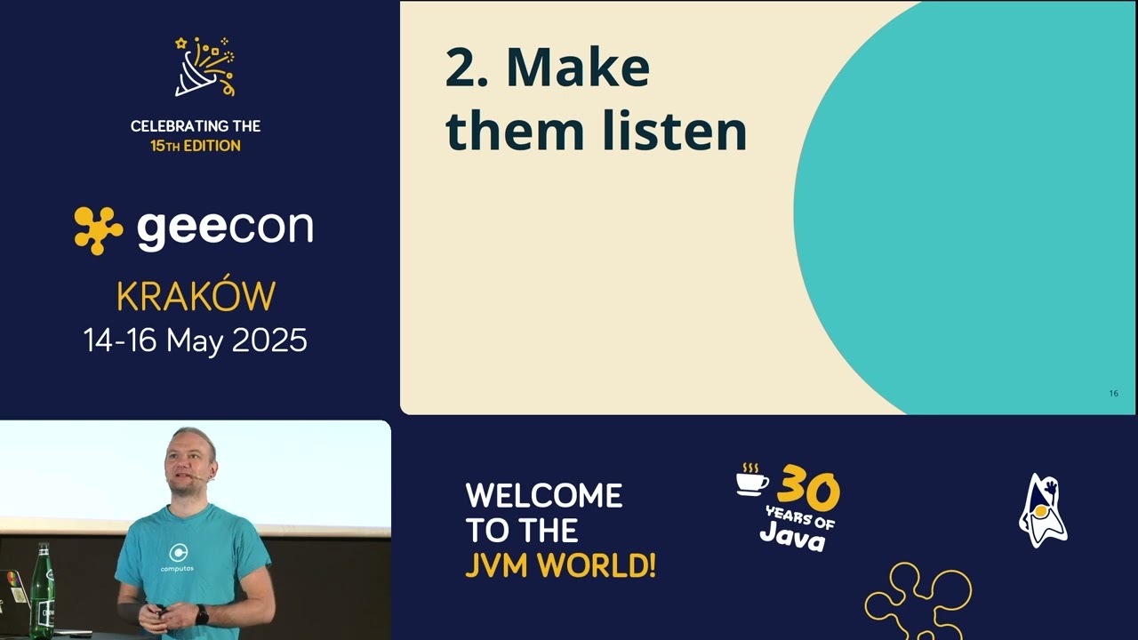 GeeCON 2025: Mads Opheim - How 15 years in politics have made me a better programmer