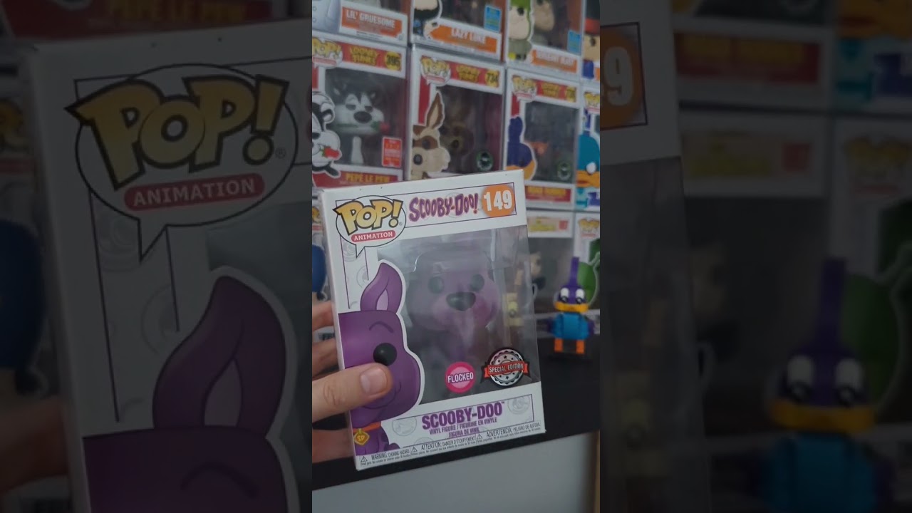 Completed @Slapshotpops 5 Funko Pop challenge! I snuck a cheeky 2nd flocked pop in 🤫😂 #funkopop