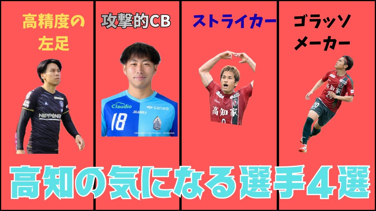 『2年目の躍進』 高知ユナイテッドSCで気になった選手4選