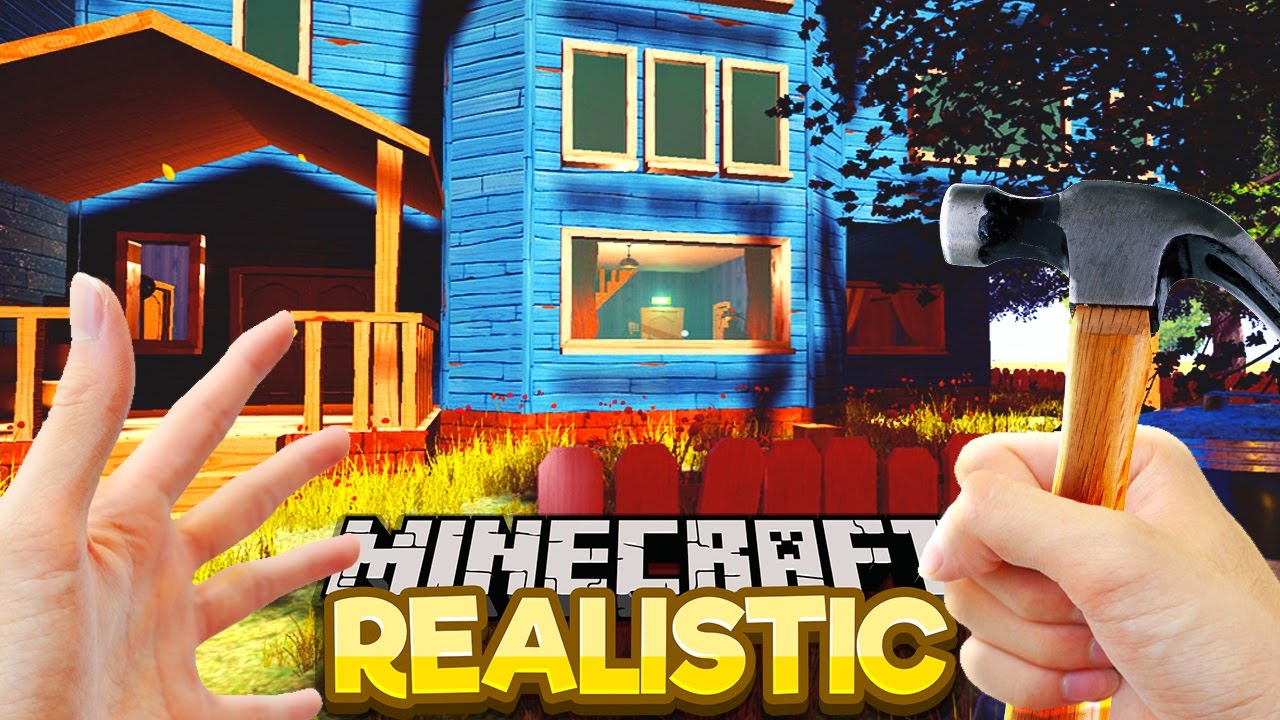 Реалистичный Minecraft — ПРОНИКАЕМ В ДОМ СОСЕДА!
