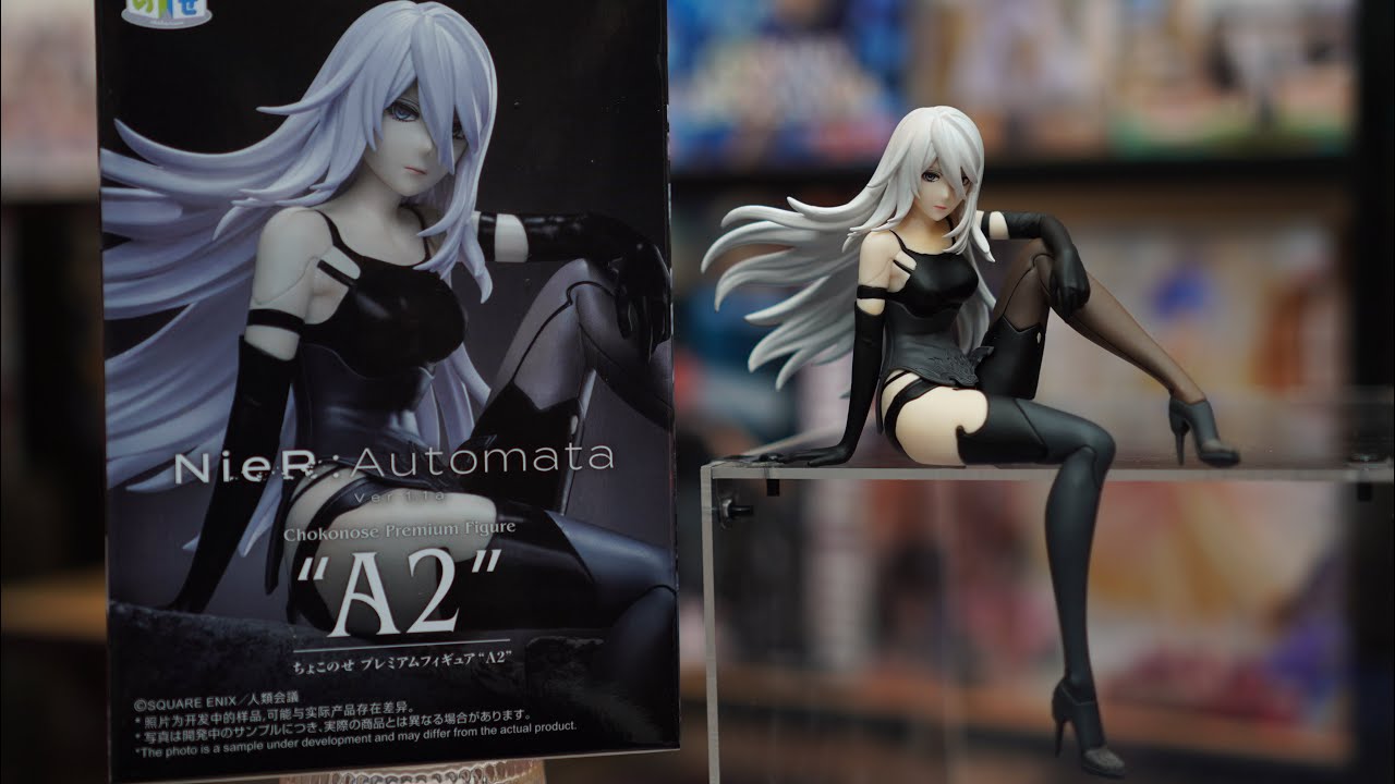 Unboxing NIER:AUTOMATA VER1.1A - YORHA TYPE A2 - PREMIUM CHOKONOSE FIGURE (SEGA)