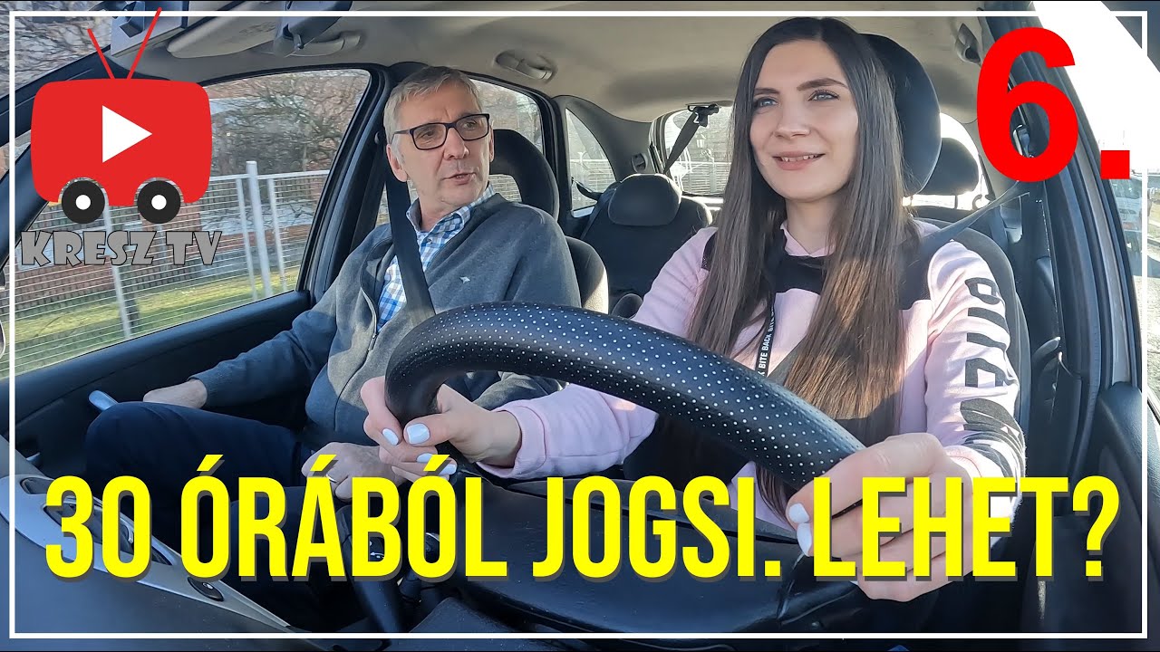 Jogosítvány 30 órából. Lehet? Vagy csak álom? 6.rész - A sebességváltás begyakorlása