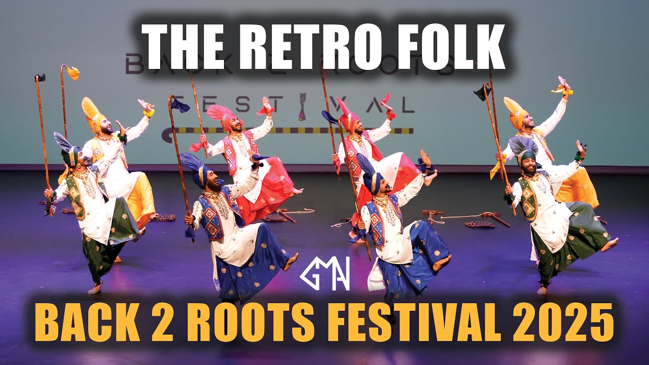 The Retro Folk| Back 2 Roots Festival 2025 | Senior Live Bhangra