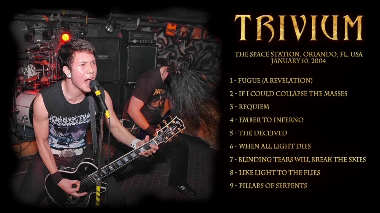 Trivium - Live in Orlando, FL, USA 2004 I Soundboard Audio I Full Show