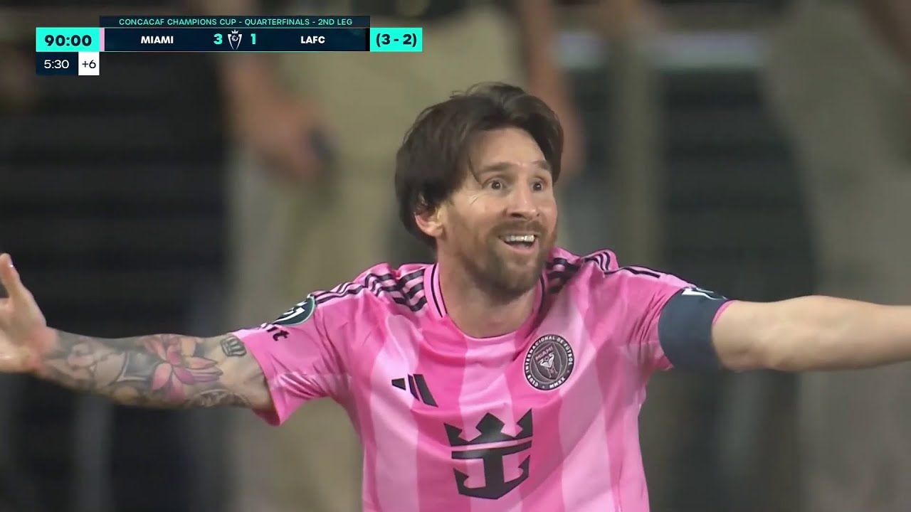 Lionel Messi vs Los Ángeles FC (2nd Leg) 2025 HD 1080p