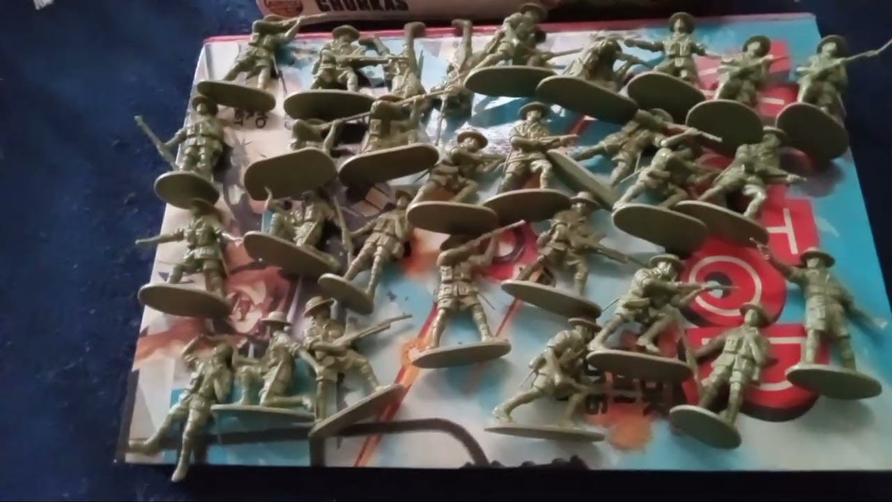 Ghurkas 1/32 scale by Airfix.