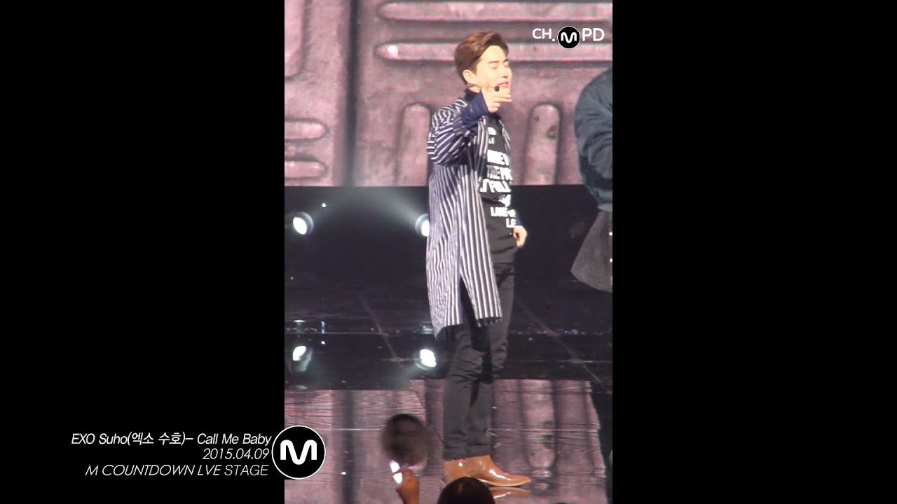 [MPD직캠] 엑소 수호 직캠 Call Me Baby EXO Suho Fancam Mnet MCOUNTDOWN 150409