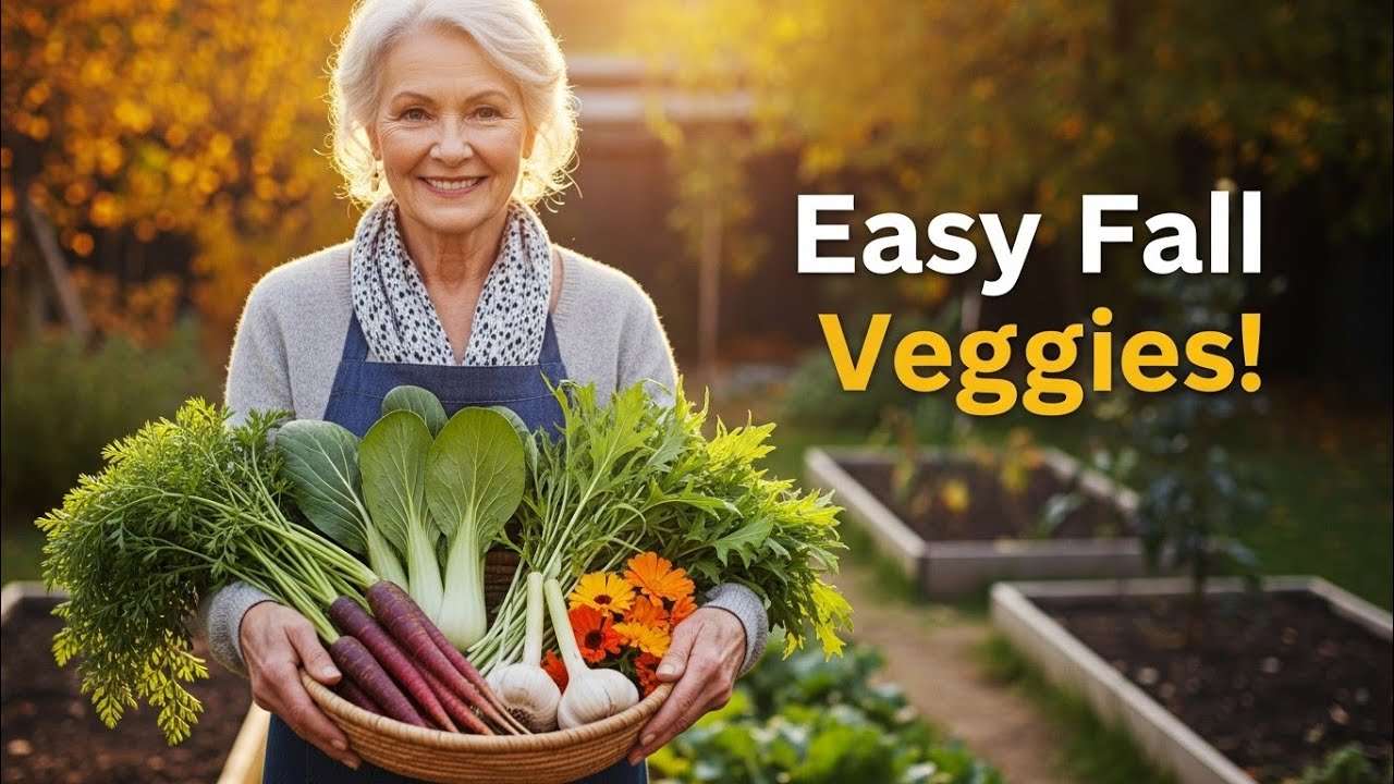 20 Easiest Vegetables to Grow at Home This Fall Perfect for Beginners!