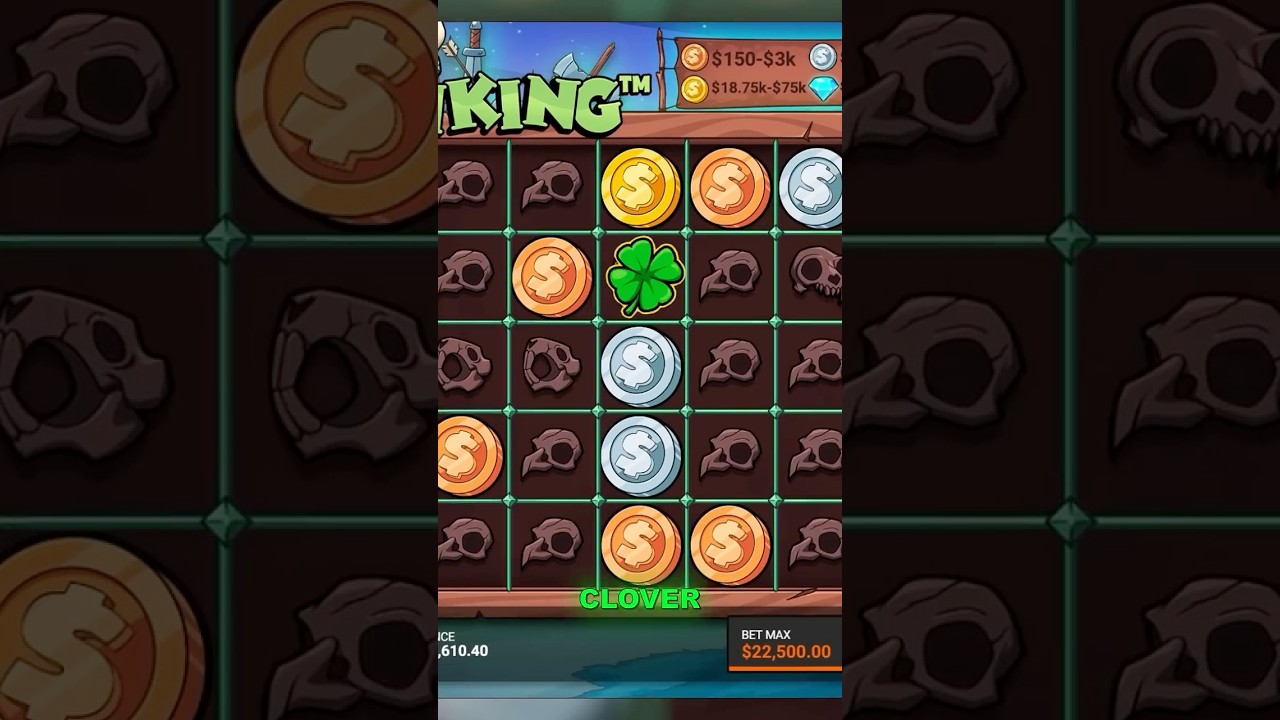 $22,500 Max Bet Feature Spin on Le Viking!