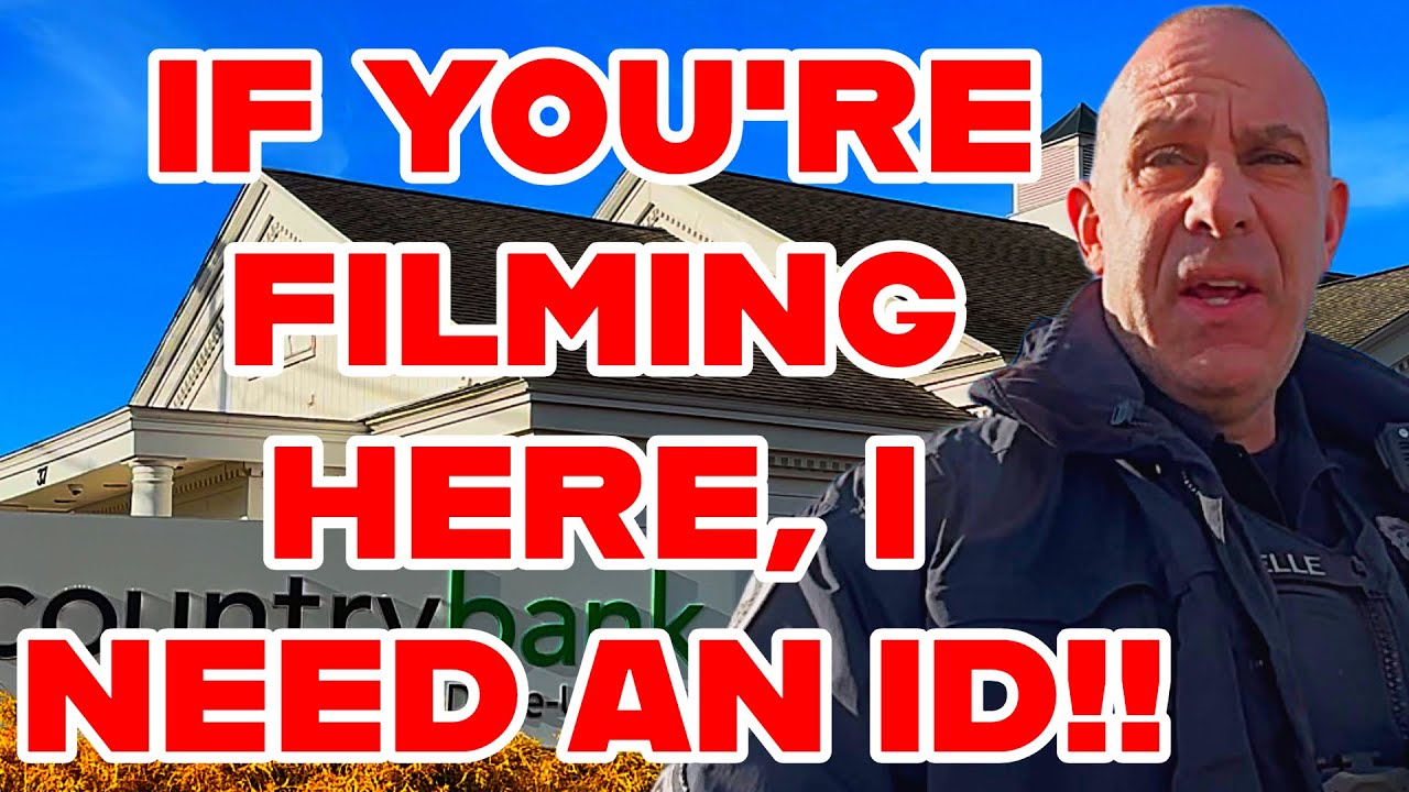 Tyrant Demands ID For Recording On Sidewalk!