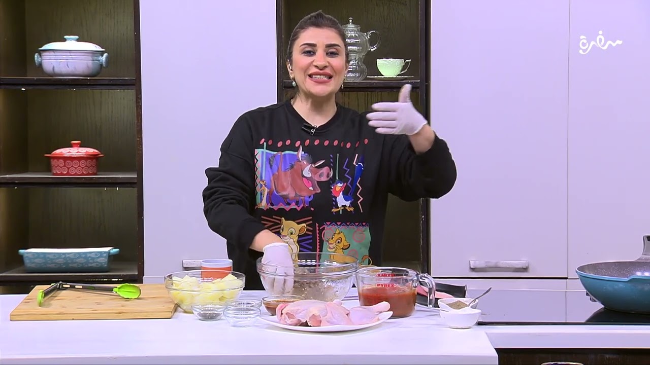 صينية بطاطس بالدجاج  | أميرة شنب