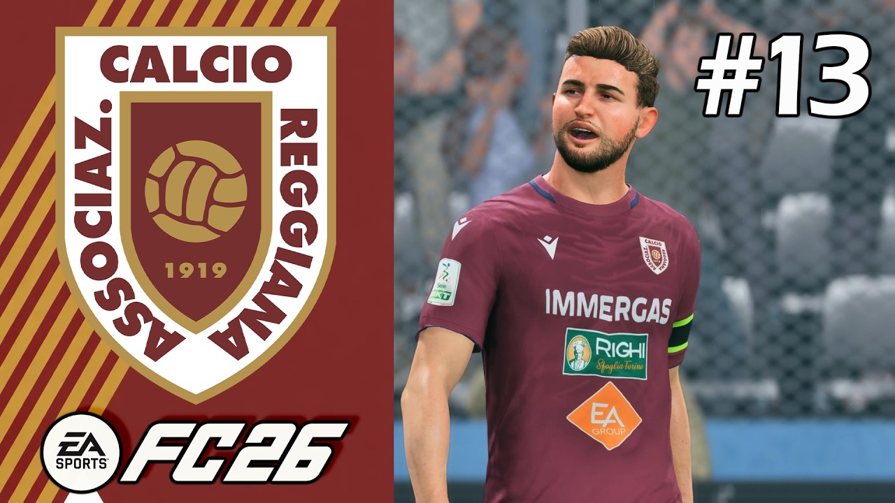 FC 26 | Reggiana Career Mode | #13 | Captain Portanova + Has Potential To Be Special Youth